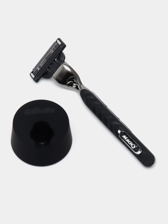 Станок для бритья Gillette Mach3 Charcoal Razor, 6 кассет