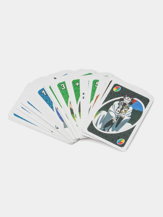 Kartali stol o'yini Uno, Uno Anime, Uno Flip, Uno Wild, Uno Minecraft