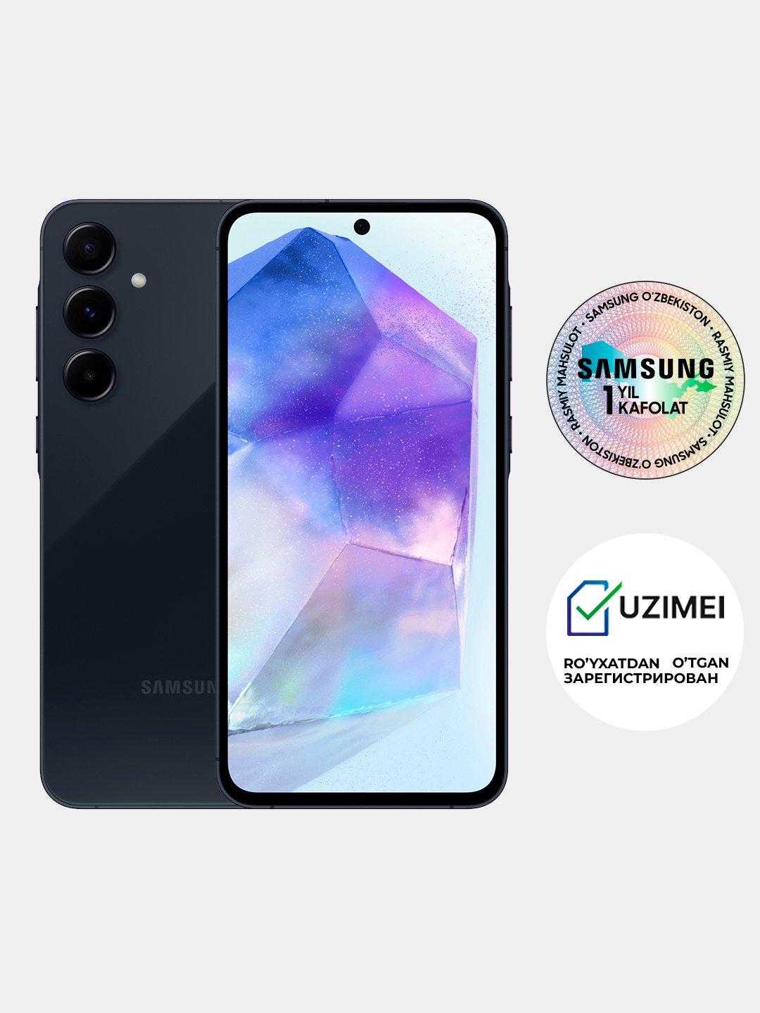 Смартфон Samsung Galaxy A55/5G, 8 /128 /256 ГБ, Super AMOLED 6.6", 120 ...