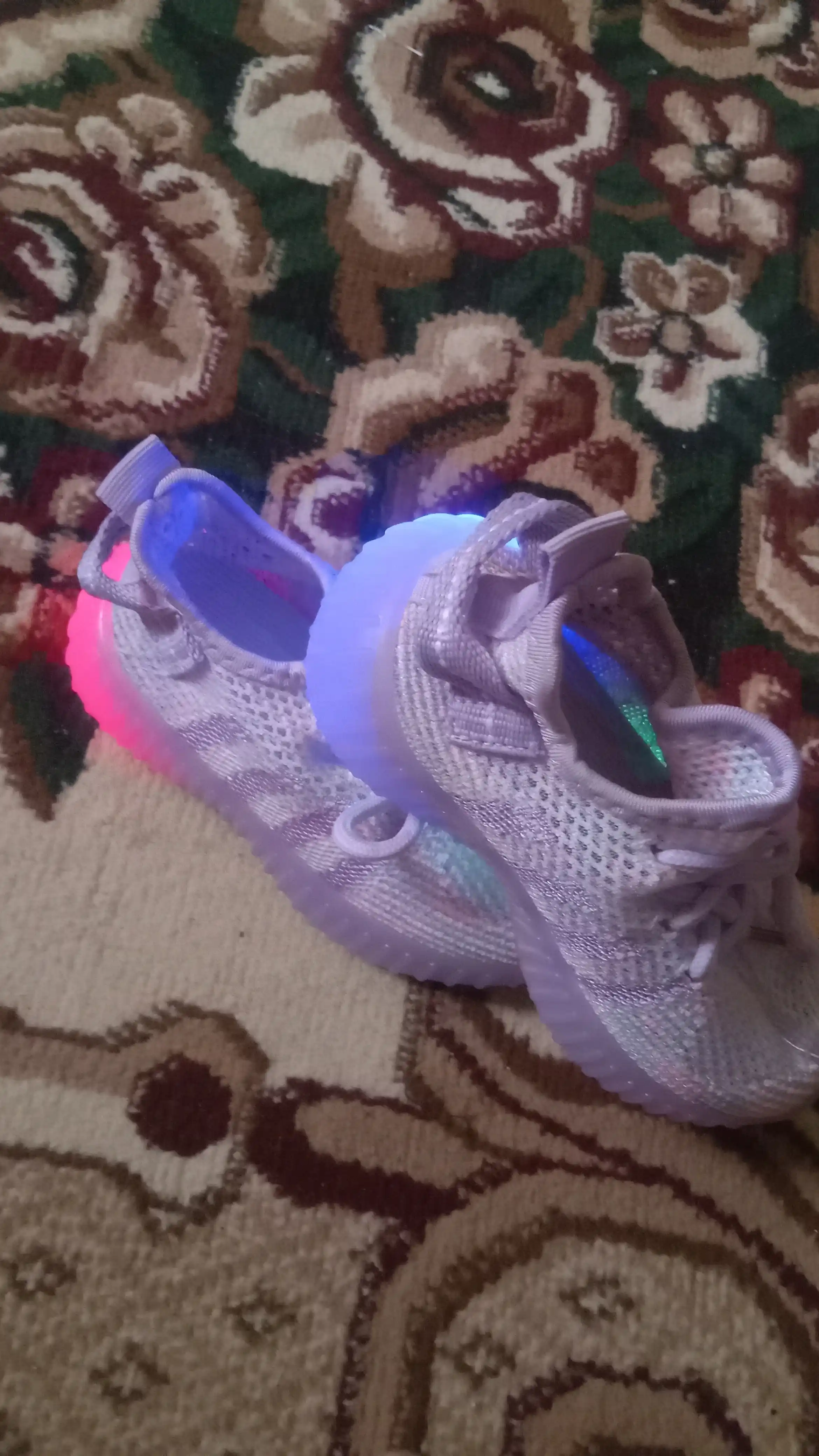 Кроссовки детские, текстильные, yeezy boost, 21-26