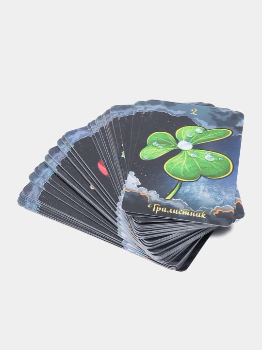 FullMoon Oracle 120 kartalari, laminatlangan, ta'lim folbinlik klassik kartalari