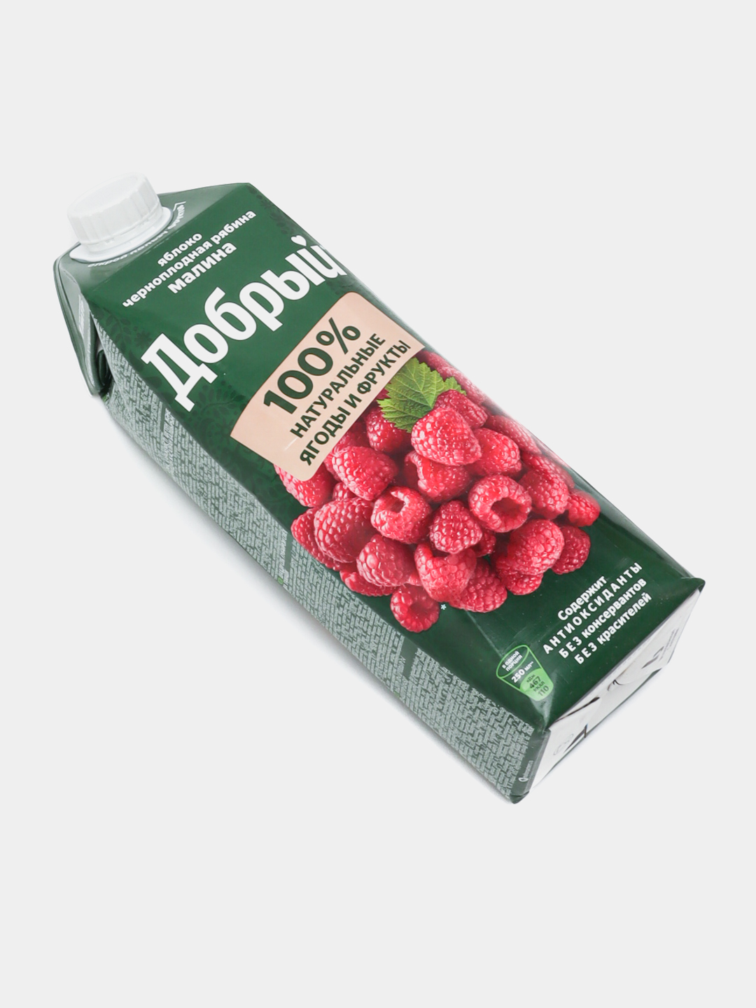 Sharbat Dobriy Olma, Malina va Qora mevali aroniya, 1 litr
