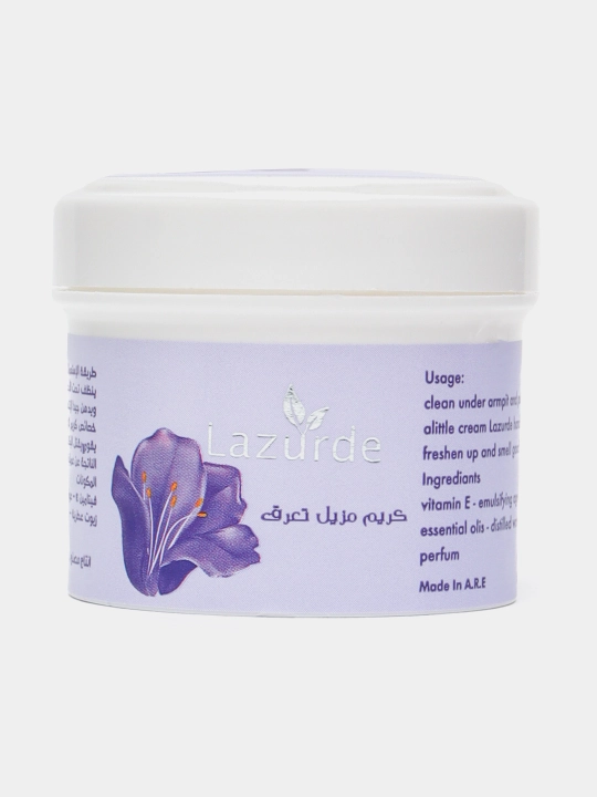 Lazurde antiperspirant dezodorant kremi, ter hidi uchun, 50 g - 