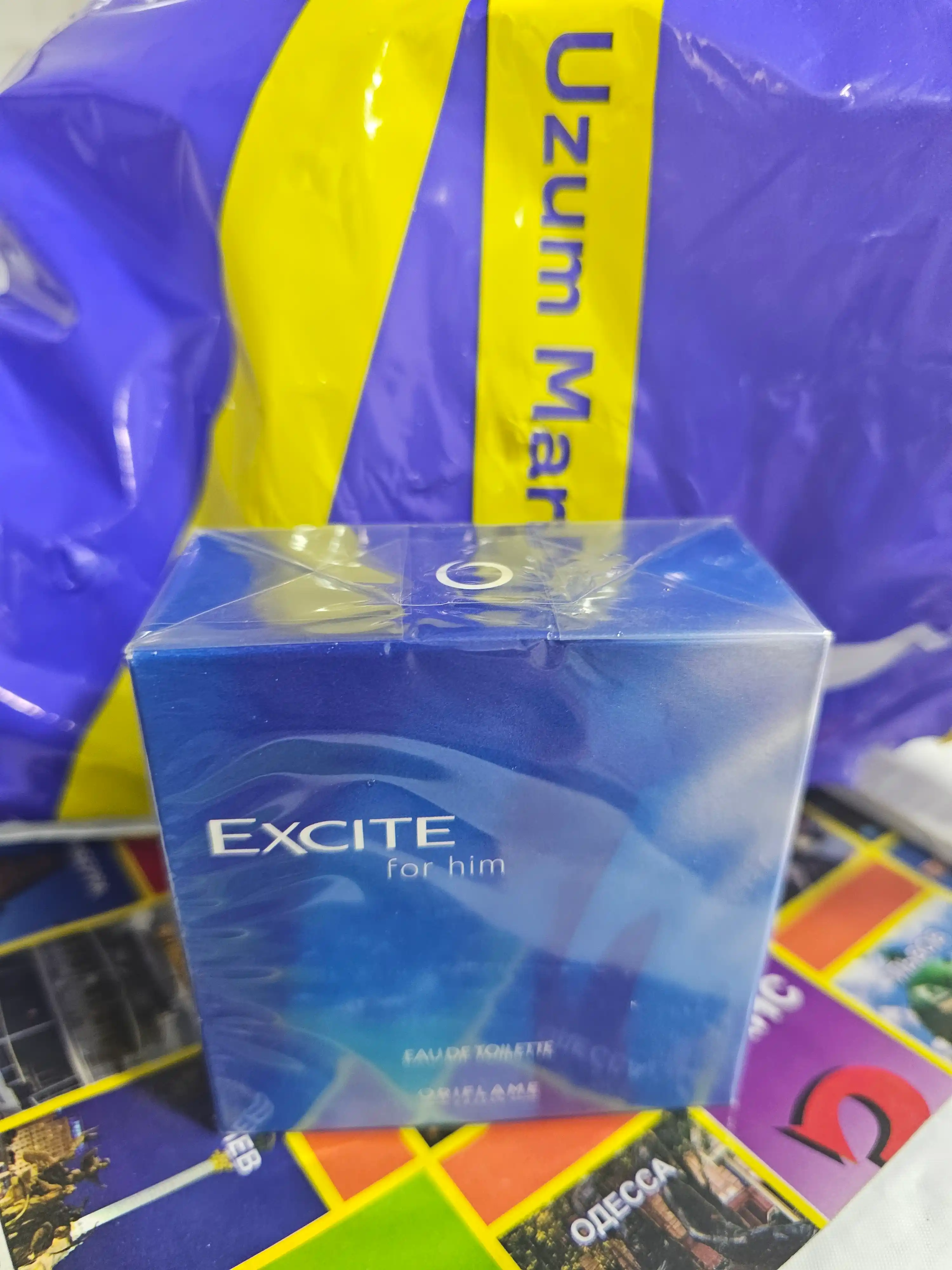 Туалетная вода для мужчин Excite by Dima Bilan, свежесть моря, 75 мл