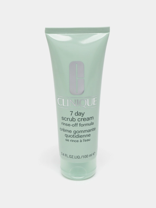Отшелушивающий скраб-крем для лица Clinique 7 Day Scrub Cream Rinse OFF, 100 мл - 