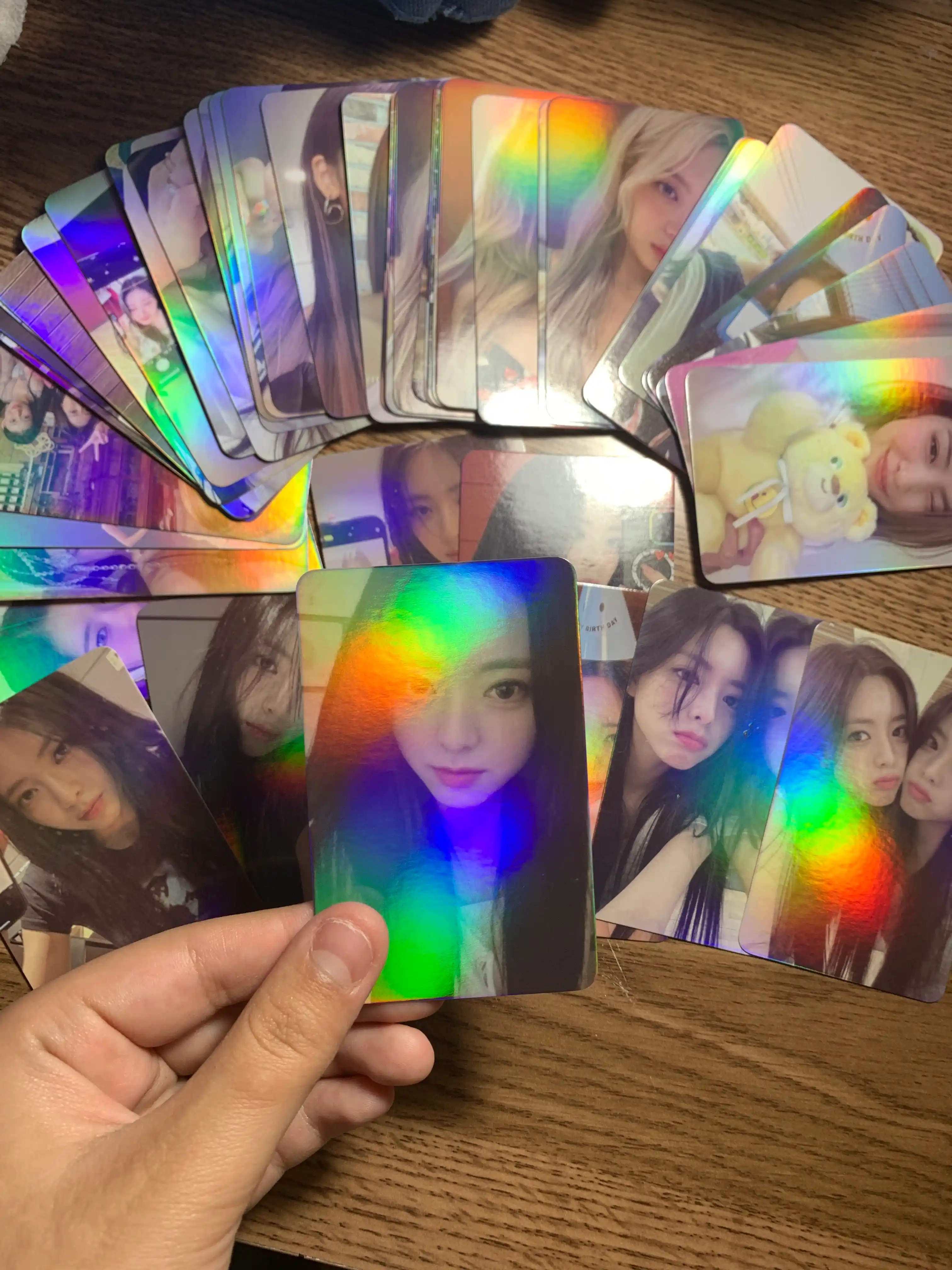 To'plamli LOMO kartalari K-POP Itzy, 55 dona
