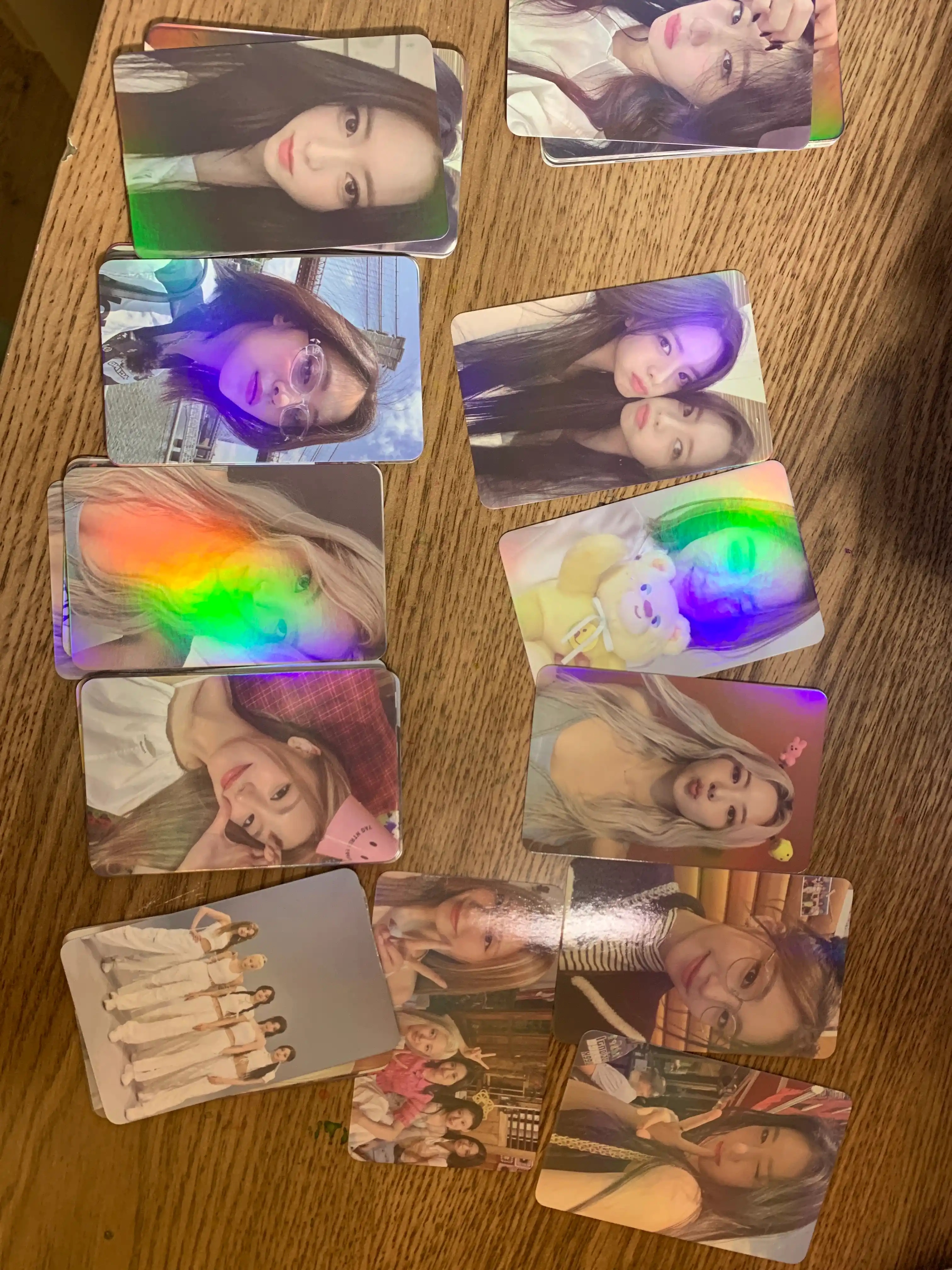 To'plamli LOMO kartalari K-POP Itzy, 55 dona