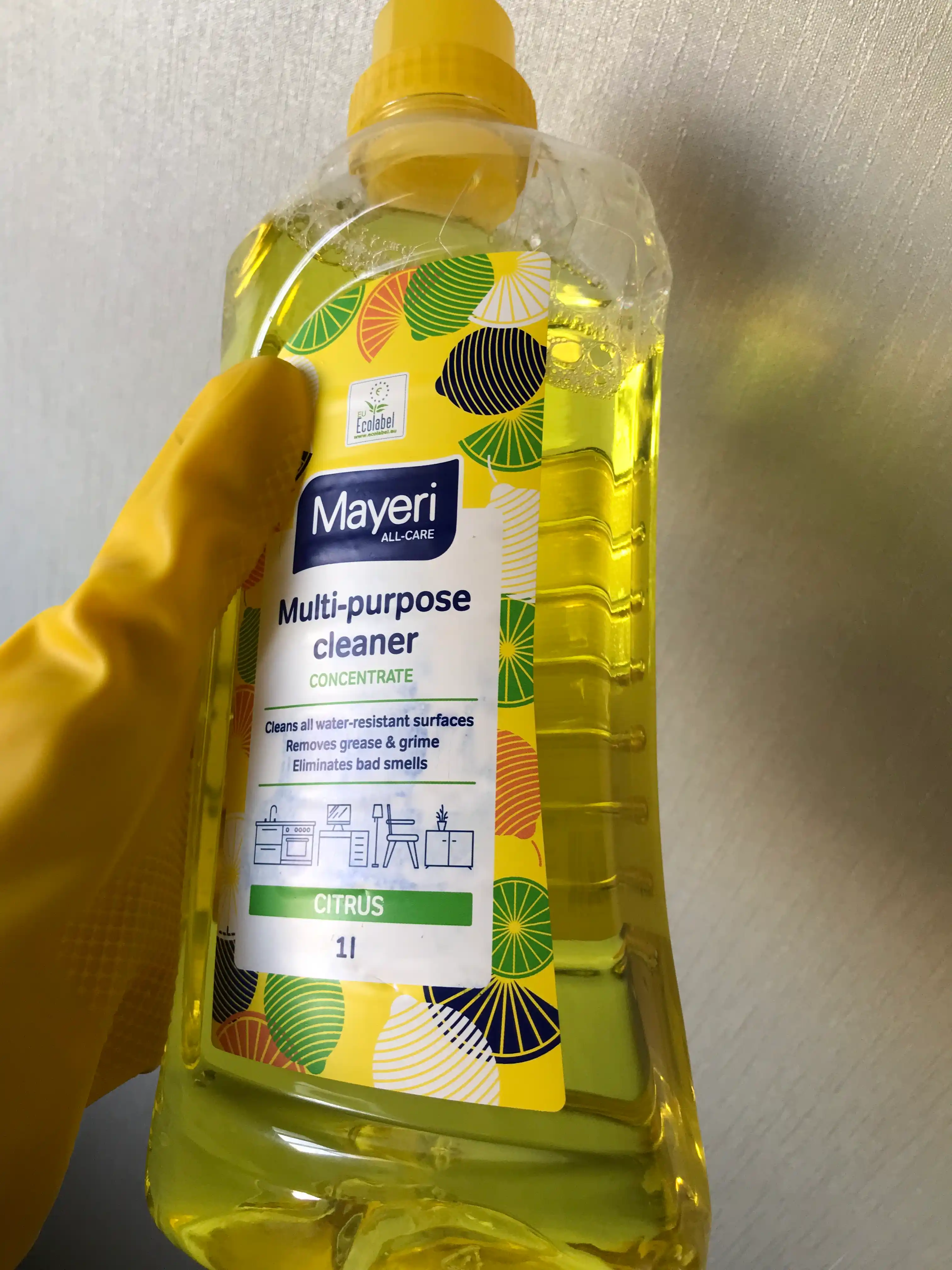 Чистящее средство Mayeri All-Care Цитрус, универсальное, концентрат, 1 л