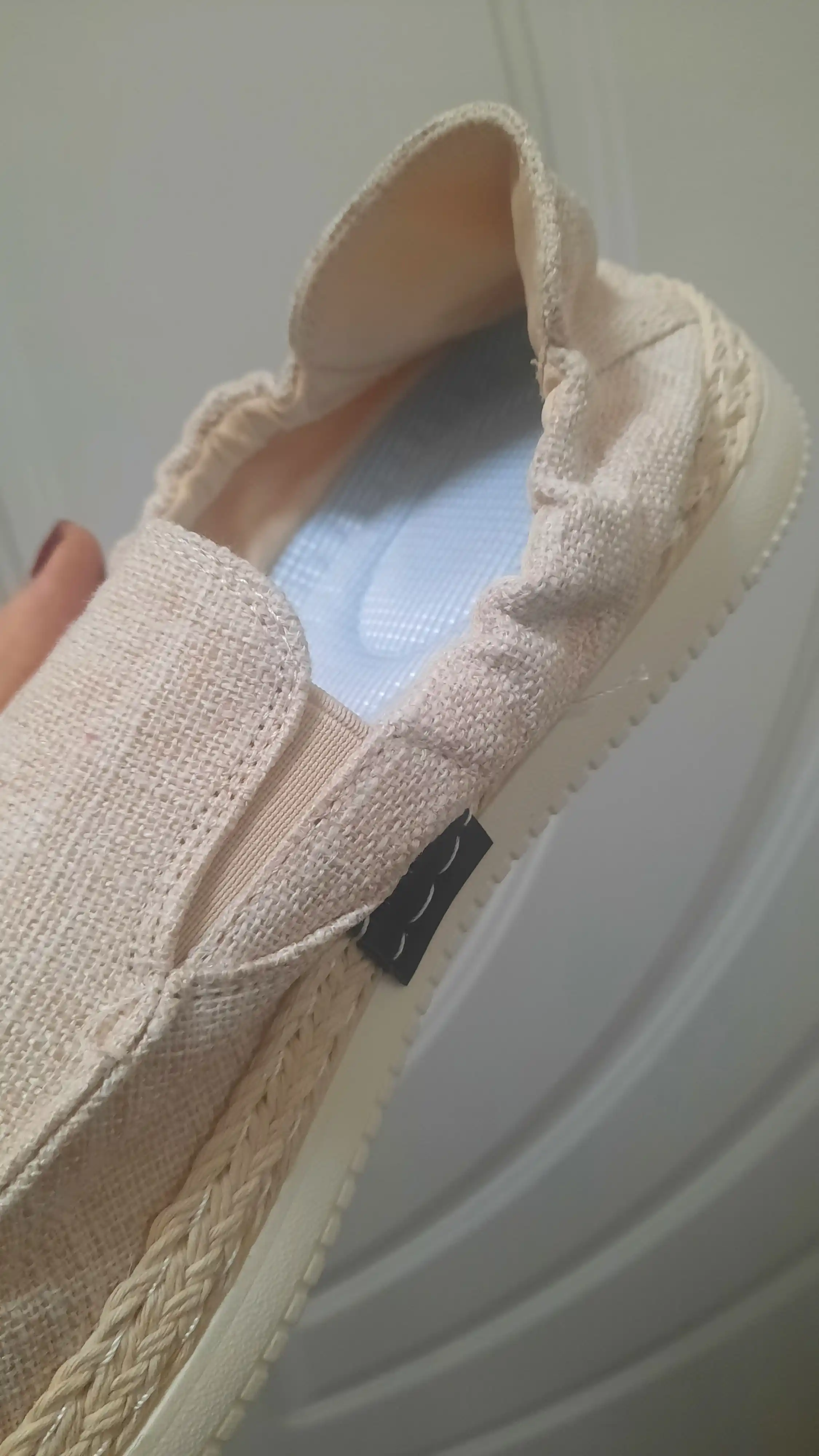 Espadrili erkaklar uchun sliponlar, oyoq kiym, yengil, 3 xil rangda