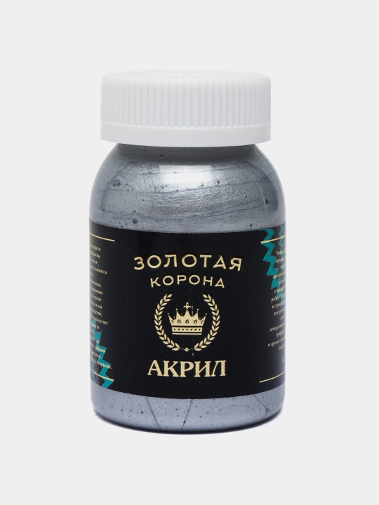 Глянцевая акриловая краска по ткани "Золотая Корона", 160 г - 