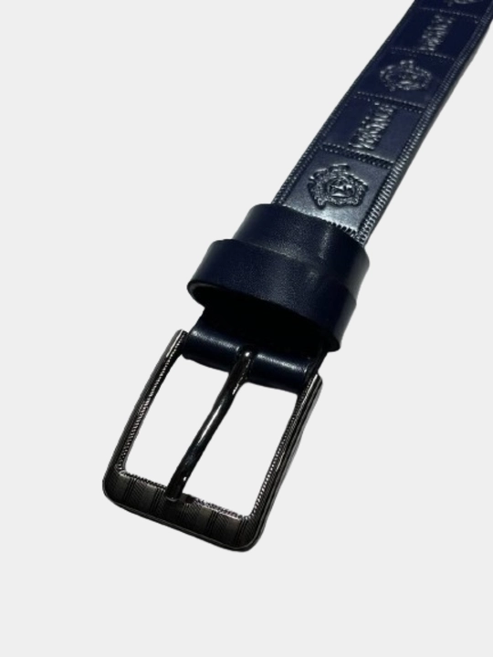 Кожаный ремень LION Belt для детей и подростков эластичный легкий, прочная экокожа