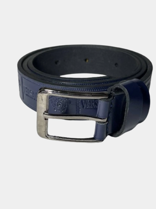 Кожаный ремень LION Belt для детей и подростков эластичный легкий, прочная экокожа