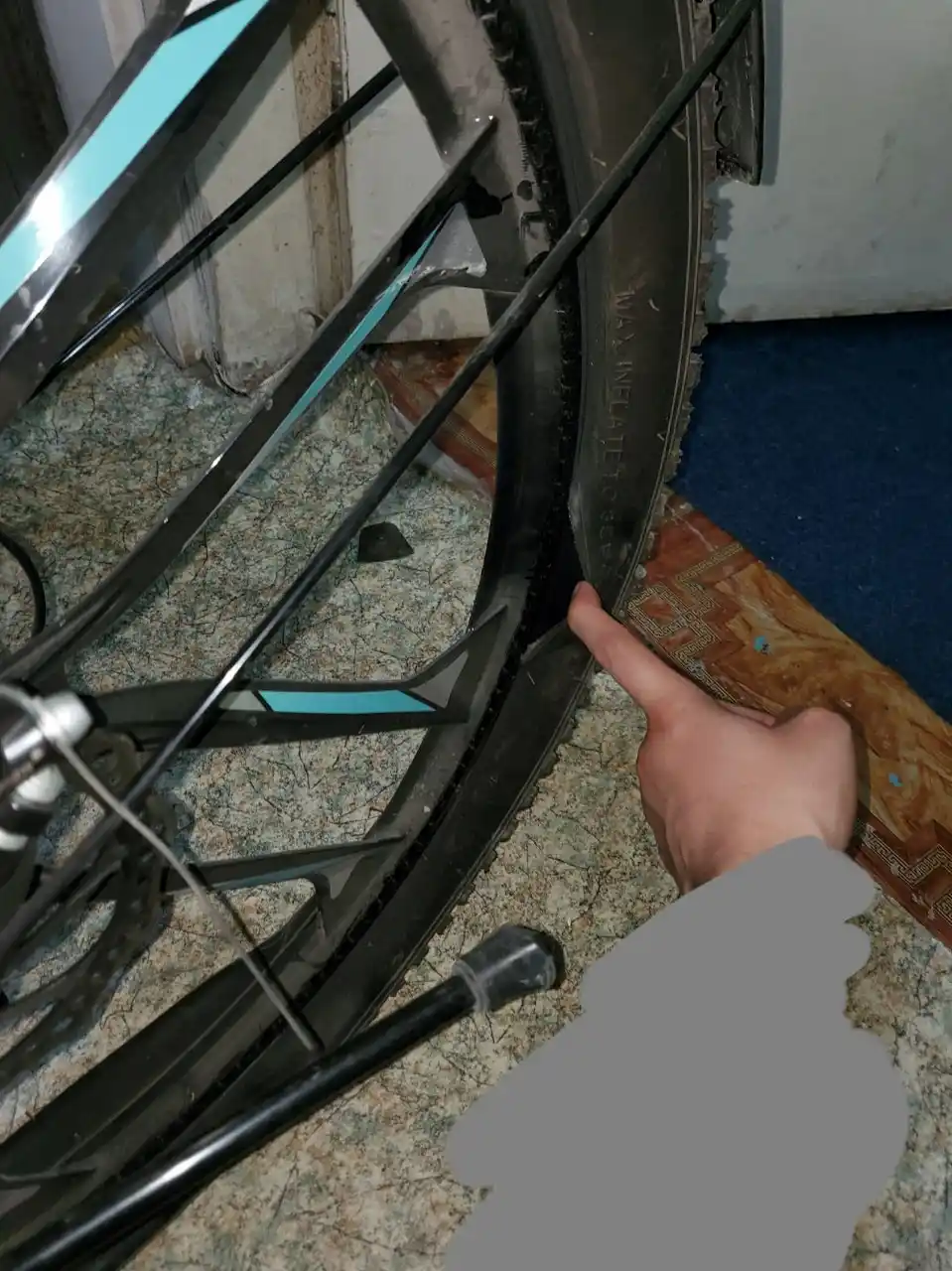 Велосипед Bonvi 26 3.0, Saka дисковый багажник ID:8959