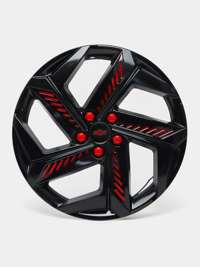Колпаки на диски дизайн Tuc 2, 4 шт — AVTOHUB-COLTUC2-КРАСН-TUCRR14
