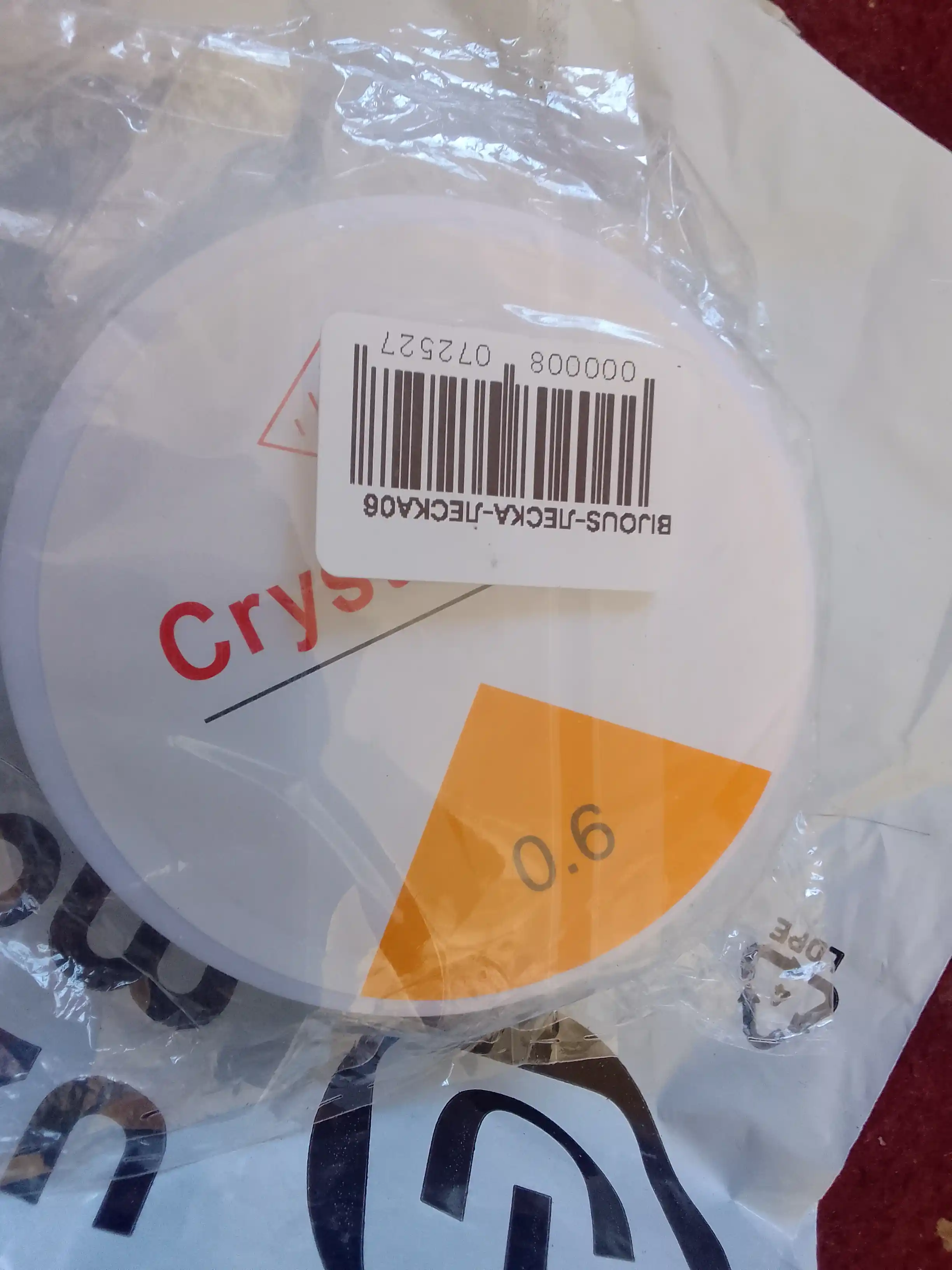 Silikon ip, chilvir, bilaguzuklar uchun elastik shnur, munchoq va marjonlar to‘qish