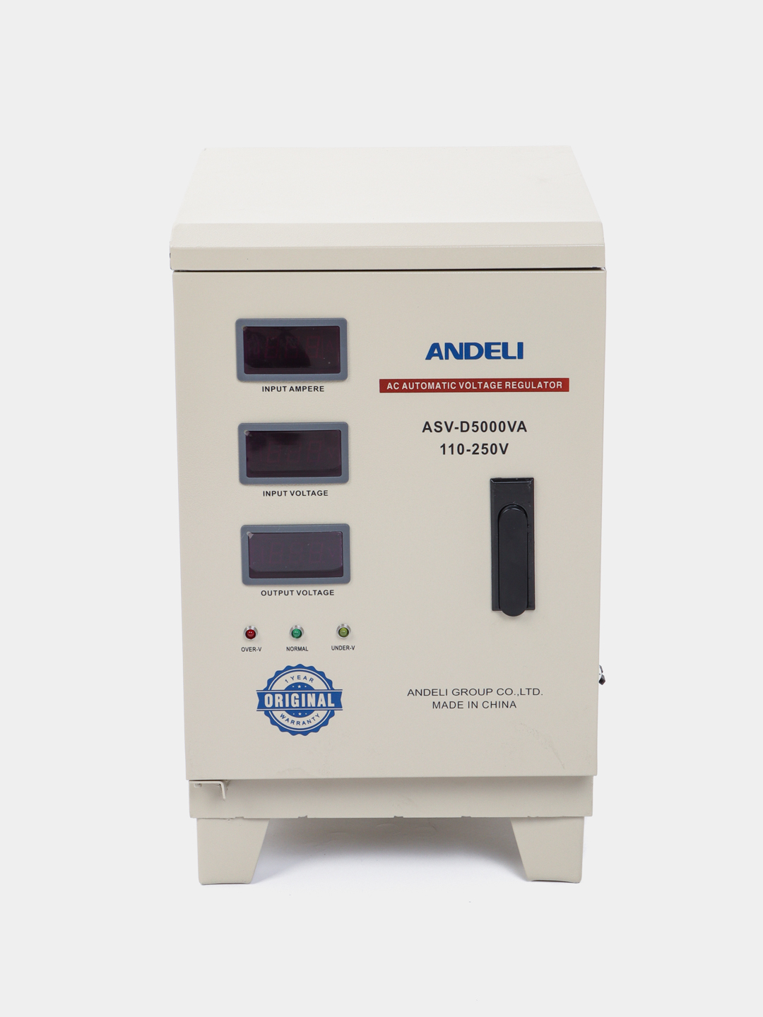 Стабилизатор напряжения латерный ANDELI ASV-D5000VA напольный ...