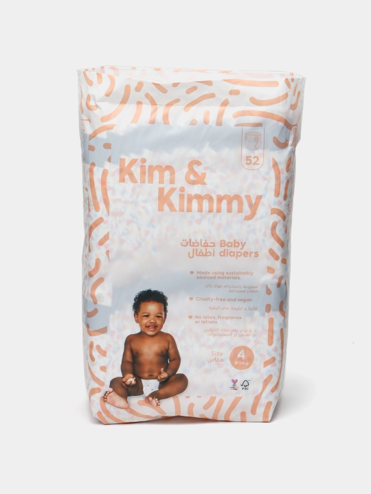 Tagliklar Kim&Kimmy, 9-14 kg gacha 4 o'lchami, 52 dona