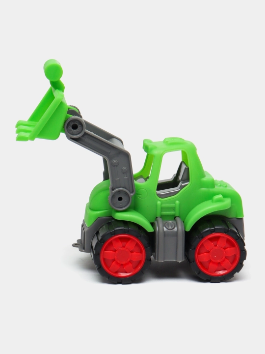 Plastik avtomobil, yig'ish modellari Jeep-Pickup-Traktor-Yuklagich-Samosval-Eskavator