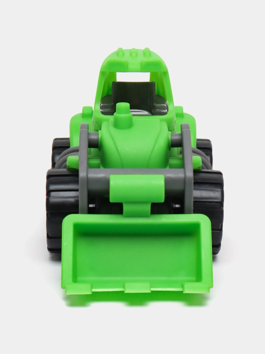 Plastik avtomobil, yig'ish modellari Jeep-Pickup-Traktor-Yuklagich-Samosval-Eskavator