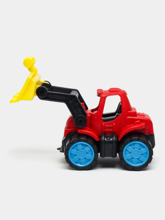Plastik avtomobil, yig'ish modellari Jeep-Pickup-Traktor-Yuklagich-Samosval-Eskavator