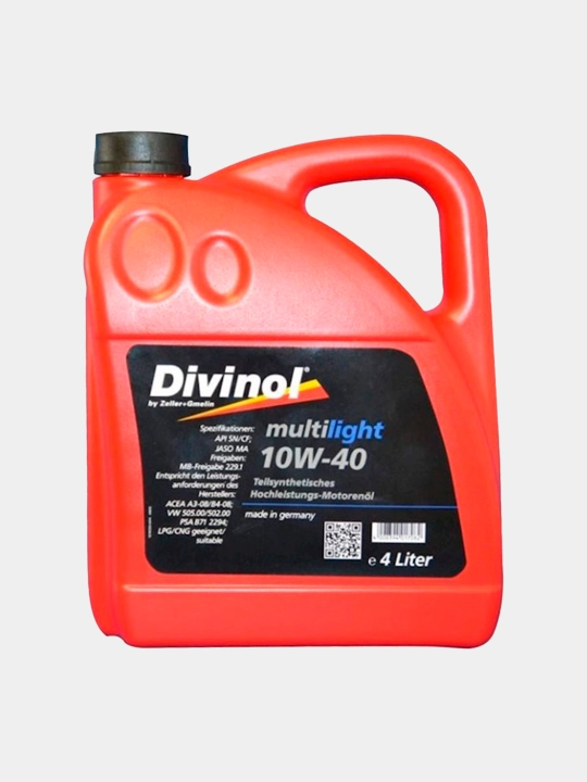 Motor moyi Divinol Multilight 10 w 40, 4 litr - 