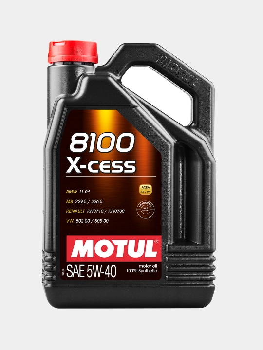 Моторное масло Motul 8100 X-Cess 5w40, 4 л - 