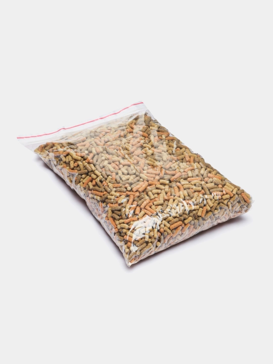 Katta granulalardagi barcha hovuz baliqlari uchun ozuqa, 50/100/200 g