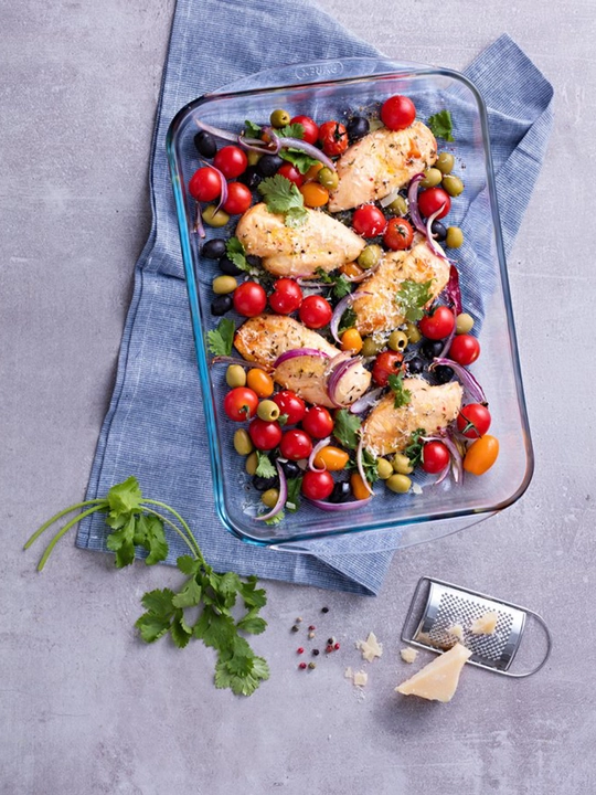 Жаропрочная стеклянная форма для запекания PYREX, 2.6 л, 35 * 23 см
