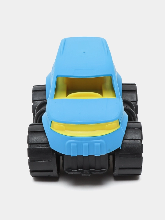 Plastik avtomobil, yig'ish modellari Jeep-Pickup-Traktor-Yuklagich-Samosval-Eskavator
