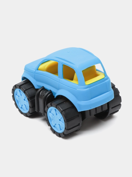 Plastik avtomobil, yig'ish modellari Jeep-Pickup-Traktor-Yuklagich-Samosval-Eskavator
