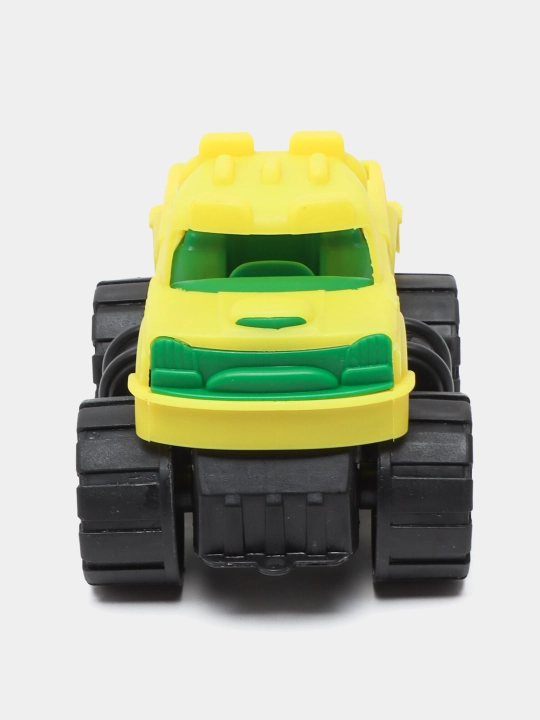 Plastik avtomobil, yig'ish modellari Jeep-Pickup-Traktor-Yuklagich-Samosval-Eskavator