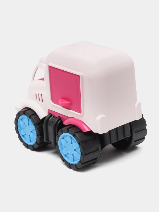 Plastik avtomobil, yig'ish modellari Jeep-Pickup-Traktor-Yuklagich-Samosval-Eskavator