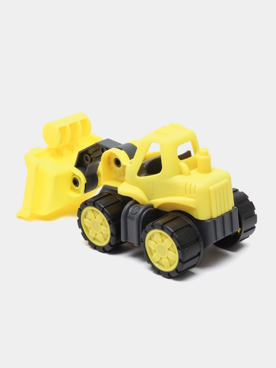 Plastik avtomobil, yig'ish modellari Jeep-Pickup-Traktor-Yuklagich-Samosval-Eskavator