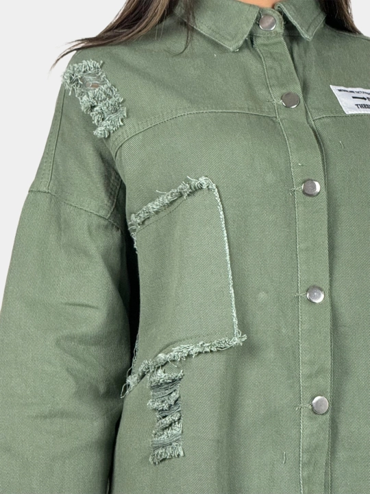 Женская джинсовая куртка