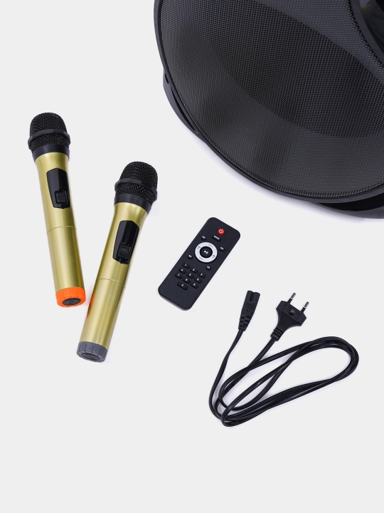 Akustik tizimi Bluetooth kolonka Bohong Mt1222, 2 ta mikrofon bilan, 145 sm