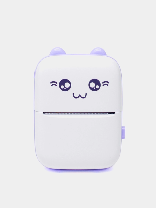 Telefon uchun termal printer, bolalar mini printeri, simsiz, Bluetooth bilan