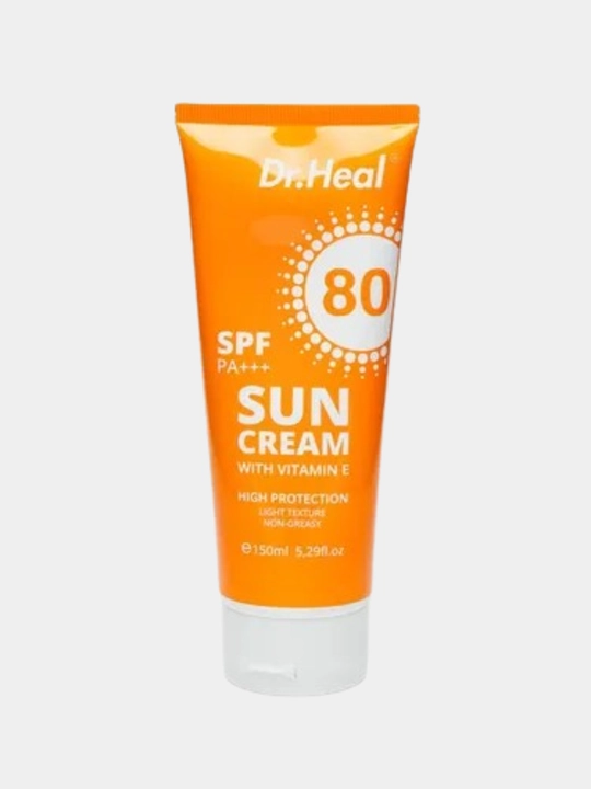 Солнцезащитный крем Dr.Heal SPF 80 PA+++, 150 мл - 