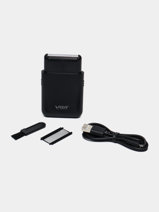 Elektr ustara VGR V-390, portativ, quruq va nam soqol olish uchun