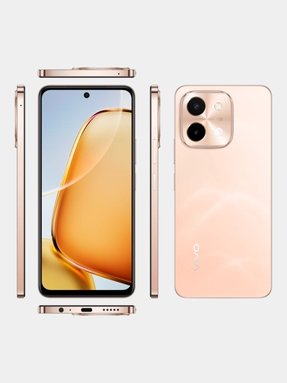Mobil telefon Vivo Y28 8GB RAM, 128/256GB xotira, 6000mAh, 44W - 