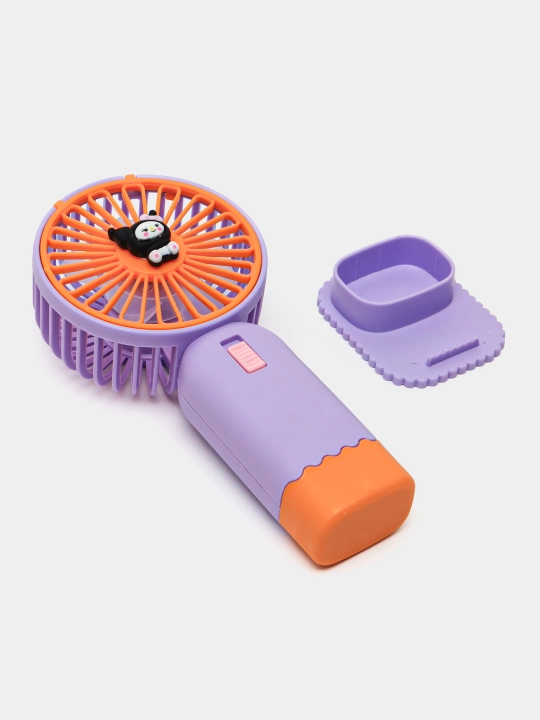 Portativ mini-ventilyator USB zaryadlash bilan