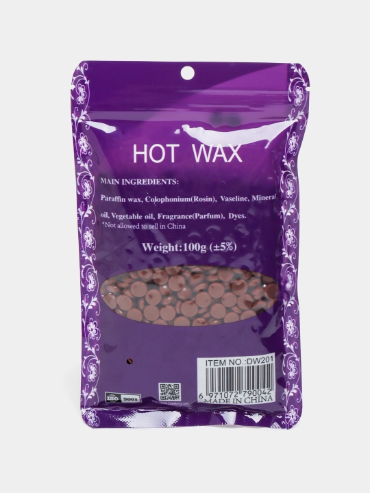 Воск для депиляции Hot Wax, профессиональный, в гранулах, пленочный, 100 г