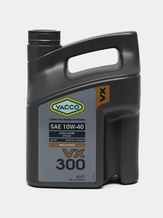 YACCO VX 300 10W40 Полусинтетическое моторное масло, 4 л