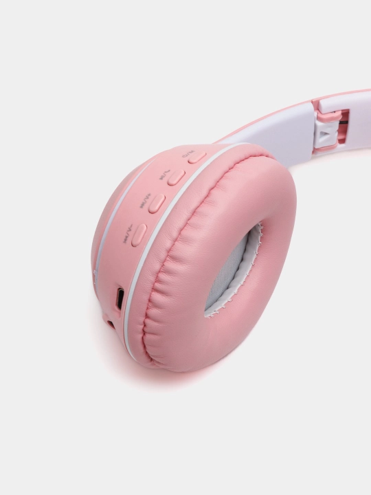 Simsiz bluetooth naushnik Cat Ear, quloqchin porlayotgan mushuk quloqlari bilan, Bluetooth