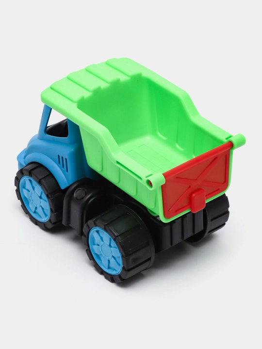 Plastik avtomobil, yig'ish modellari Jeep-Pickup-Traktor-Yuklagich-Samosval-Eskavator
