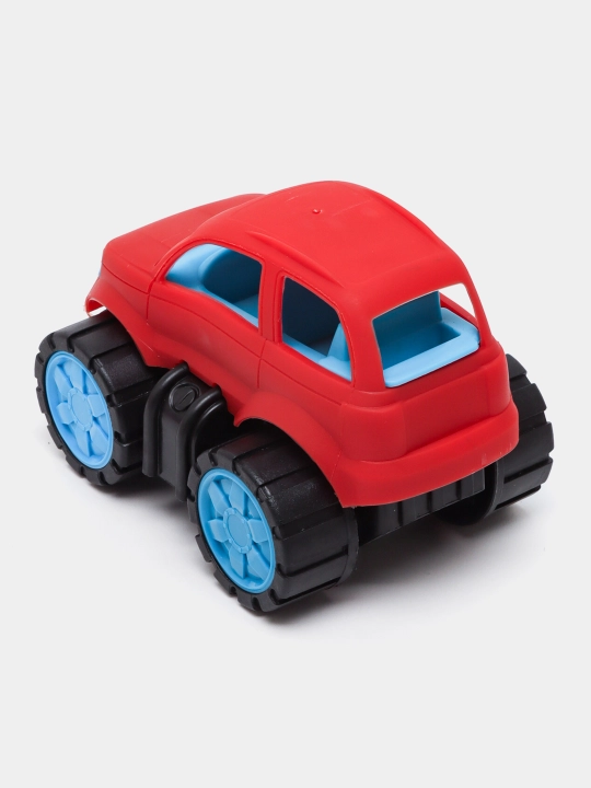 Plastik avtomobil, yig'ish modellari Jeep-Pickup-Traktor-Yuklagich-Samosval-Eskavator