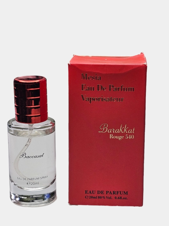 Parfyumlangan suvi, uniseks, Bakarat Rouge 540, 20 ml