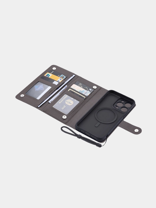Чехол кошелёк для iPhone 15 Pro