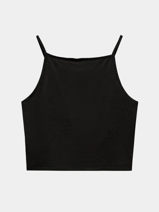 Mayka, krop top ayollar uchun, HUJA