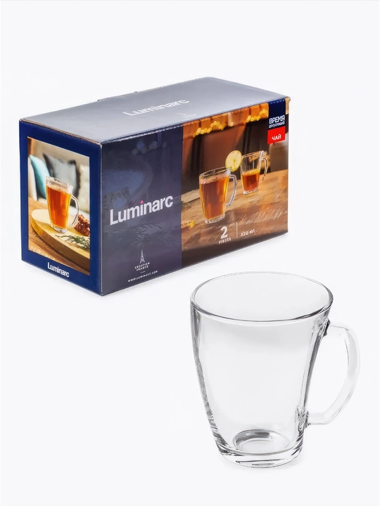 Luminarc krujkalar to'plami, sovg'a qutisida, 320 ml, 2 dona