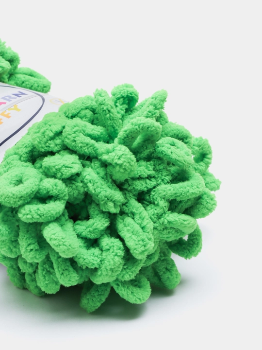 Пряжа Loop Yarn, с большими петельками, 100 г, +, - 9 м